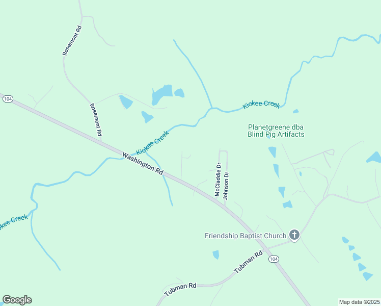 map of restaurants, bars, coffee shops, grocery stores, and more near 3201 Granderson Road in Appling