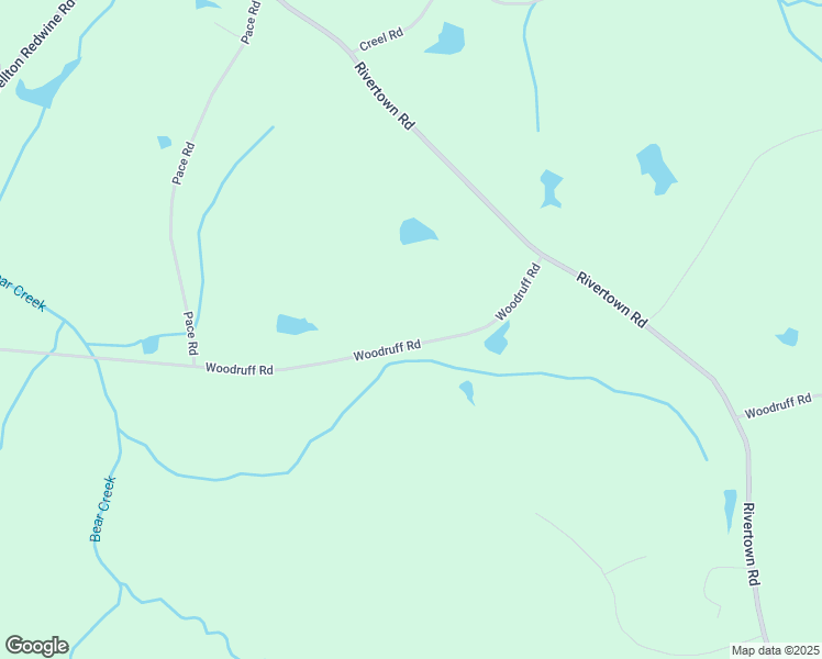 map of restaurants, bars, coffee shops, grocery stores, and more near 5785 Woodruff Road in Fairburn