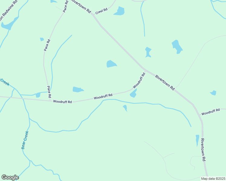 map of restaurants, bars, coffee shops, grocery stores, and more near 5785 Woodruff Road in Fairburn