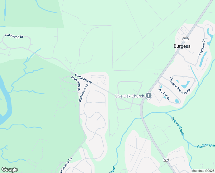 map of restaurants, bars, coffee shops, grocery stores, and more near 5804 Longwood Drive in Myrtle Beach metropolitan area