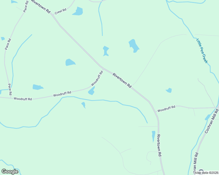 map of restaurants, bars, coffee shops, grocery stores, and more near 10220 RiverTown Road in Fairburn