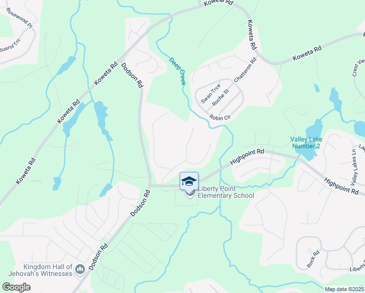map of restaurants, bars, coffee shops, grocery stores, and more near 10129 Deep Creek Drive in Union City