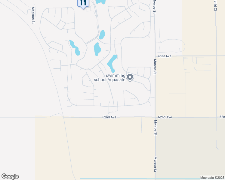 map of restaurants, bars, coffee shops, grocery stores, and more near 61546 Topaz Drive in La Quinta