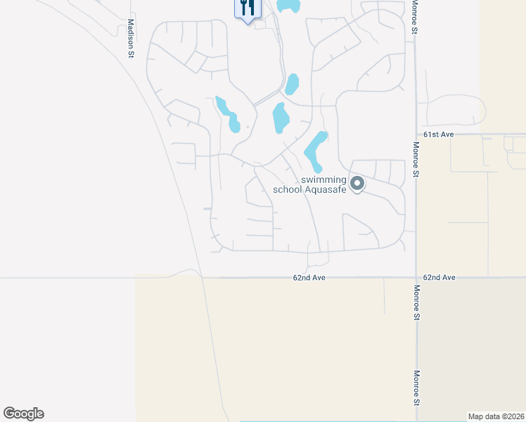 map of restaurants, bars, coffee shops, grocery stores, and more near 81485 Golden Poppy Way in La Quinta
