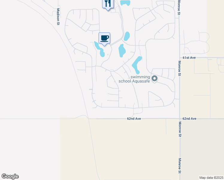 map of restaurants, bars, coffee shops, grocery stores, and more near 81491 Golden Poppy Way in La Quinta