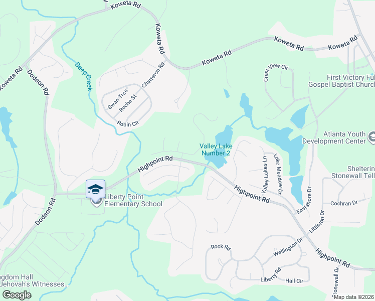 map of restaurants, bars, coffee shops, grocery stores, and more near 9547 Lakeview Road in Union City