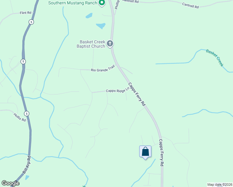 map of restaurants, bars, coffee shops, grocery stores, and more near 7641 Capps Ridge Lane in Douglasville