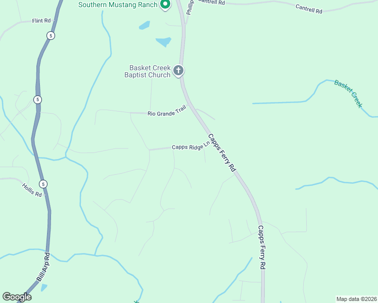 map of restaurants, bars, coffee shops, grocery stores, and more near 7641 Capps Ridge Lane in Douglasville