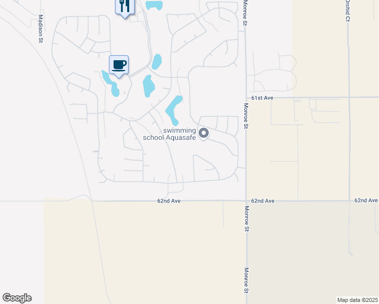 map of restaurants, bars, coffee shops, grocery stores, and more near 61567 Toro Canyon Way in La Quinta