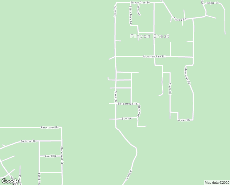 map of restaurants, bars, coffee shops, grocery stores, and more near 70075 Linda Vista Road in Mountain Center