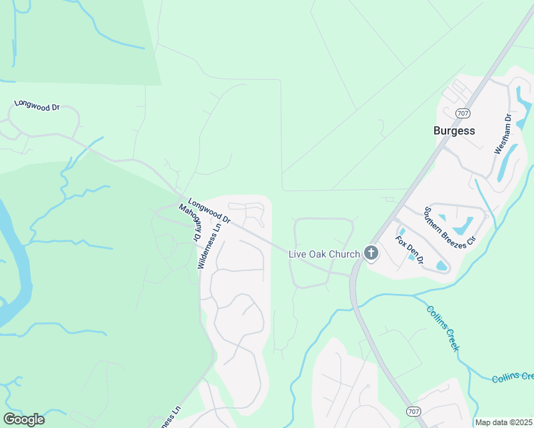 map of restaurants, bars, coffee shops, grocery stores, and more near 5804 Longwood Drive in Myrtle Beach metropolitan area