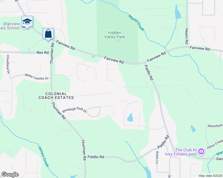 map of restaurants, bars, coffee shops, grocery stores, and more near 124 Barber Drive in Stockbridge
