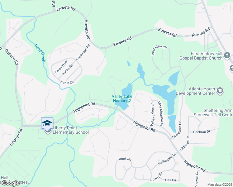 map of restaurants, bars, coffee shops, grocery stores, and more near 9500 Lakeview Road in Union City