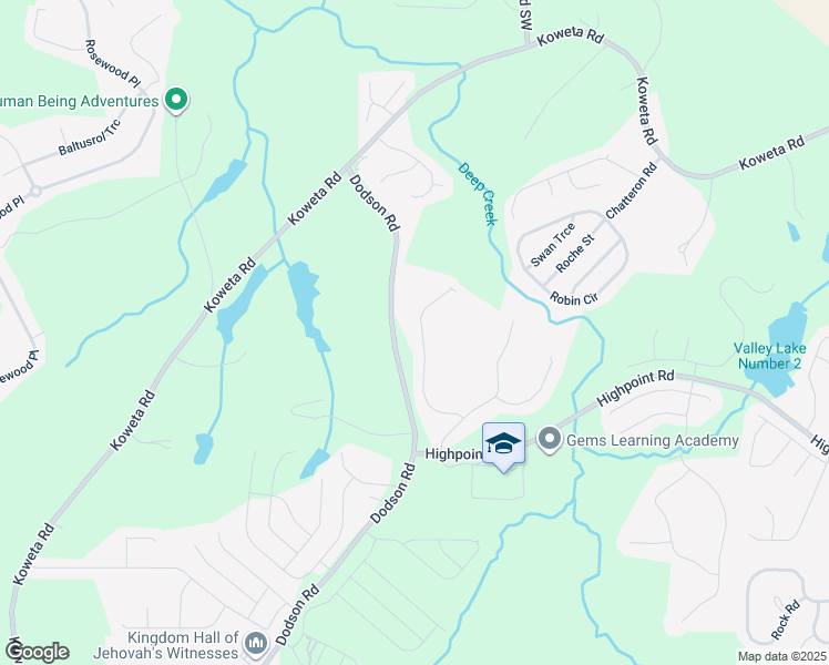 map of restaurants, bars, coffee shops, grocery stores, and more near 10231 Deep Creek Place in Union City