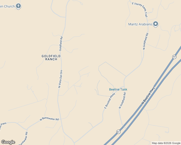 map of restaurants, bars, coffee shops, grocery stores, and more near 22131 East Larkspur Drive in Scottsdale