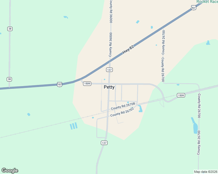 map of restaurants, bars, coffee shops, grocery stores, and more near in Petty
