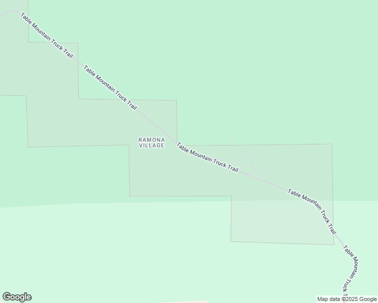 map of restaurants, bars, coffee shops, grocery stores, and more near Table Mountain Truck Trail in Anza