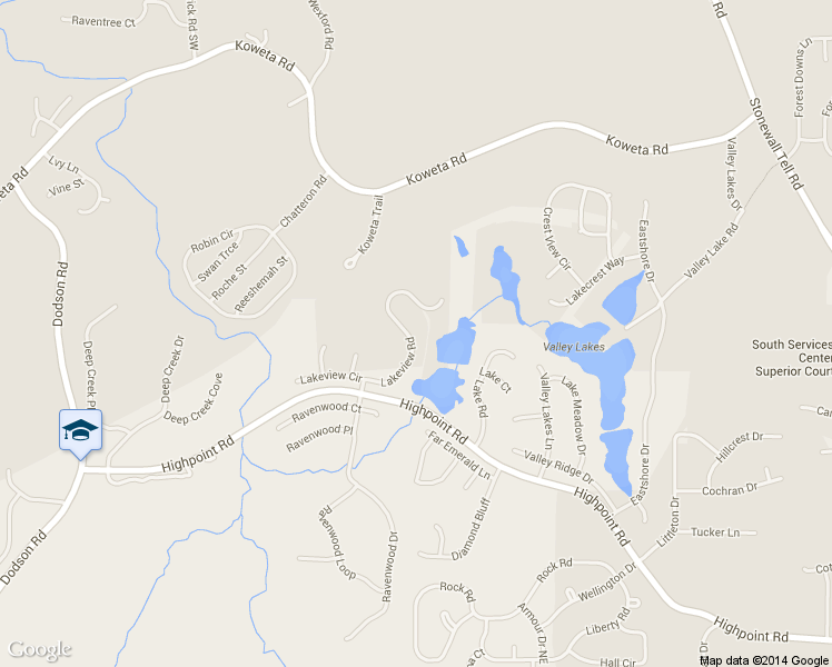 map of restaurants, bars, coffee shops, grocery stores, and more near 9500 Lakeview Road in Union City