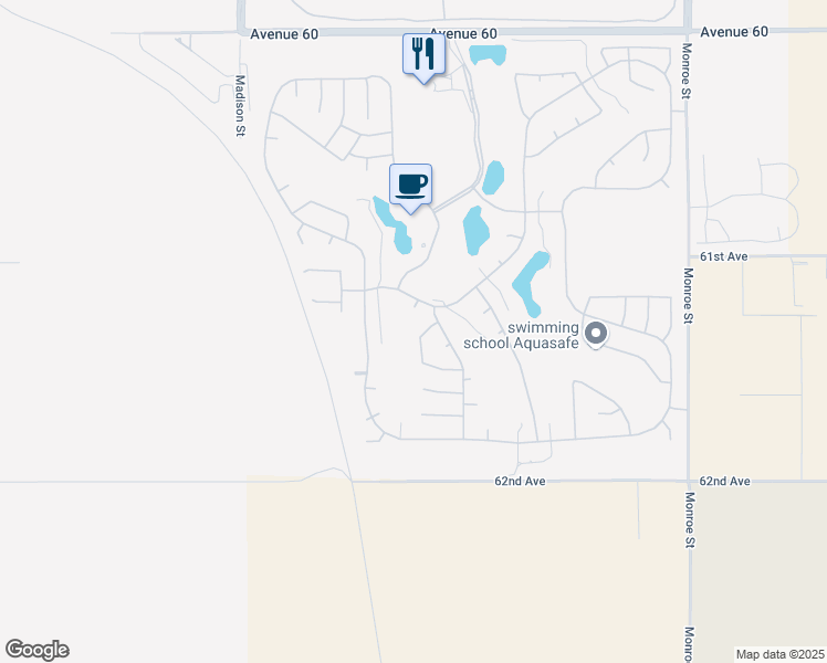 map of restaurants, bars, coffee shops, grocery stores, and more near 81413 Golden Poppy Way in La Quinta