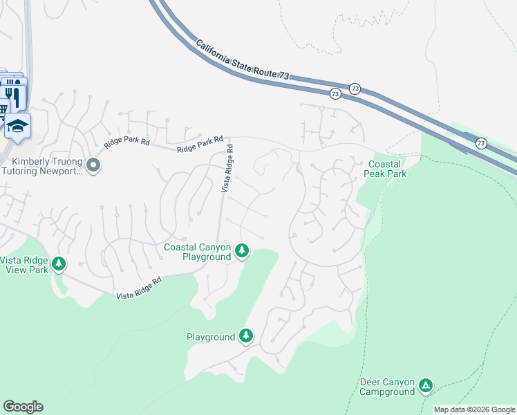 map of restaurants, bars, coffee shops, grocery stores, and more near 19 Catania in Newport Beach