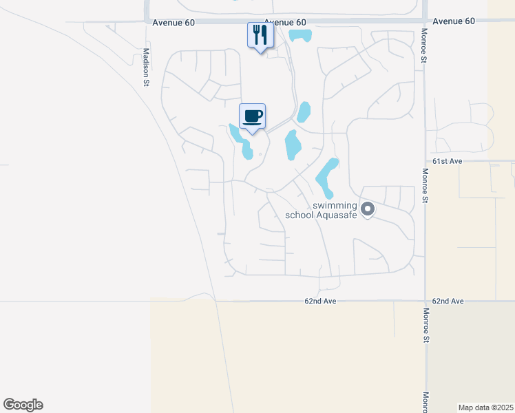 map of restaurants, bars, coffee shops, grocery stores, and more near 81413 Golden Poppy Way in La Quinta