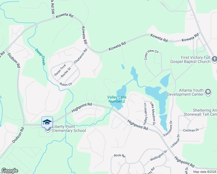 map of restaurants, bars, coffee shops, grocery stores, and more near 9490 Lakeview Road in Union City