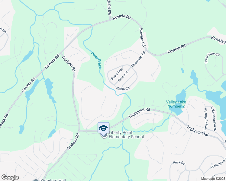 map of restaurants, bars, coffee shops, grocery stores, and more near 10146 Deep Creek Drive in Union City