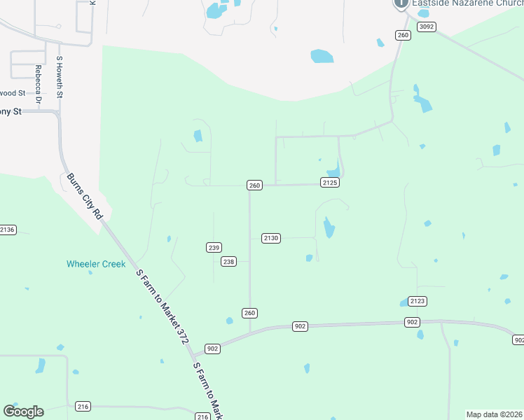 map of restaurants, bars, coffee shops, grocery stores, and more near 378 County Road 260 in Gainesville