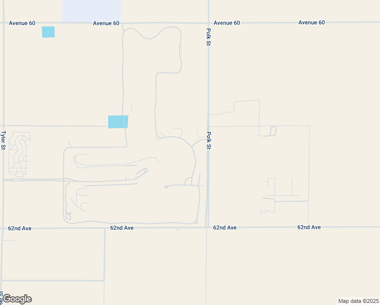 map of restaurants, bars, coffee shops, grocery stores, and more near 61461 Goodwood Drive in Thermal