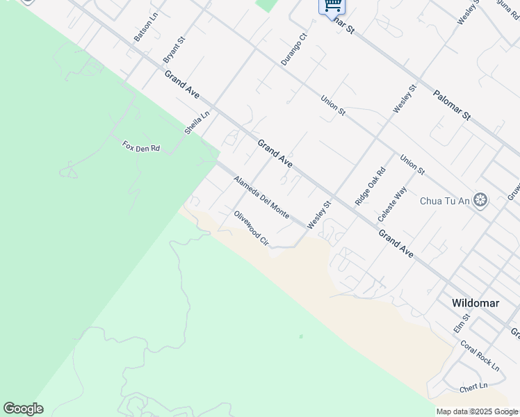 map of restaurants, bars, coffee shops, grocery stores, and more near 20787 Alameda Del Monte in Lake Elsinore