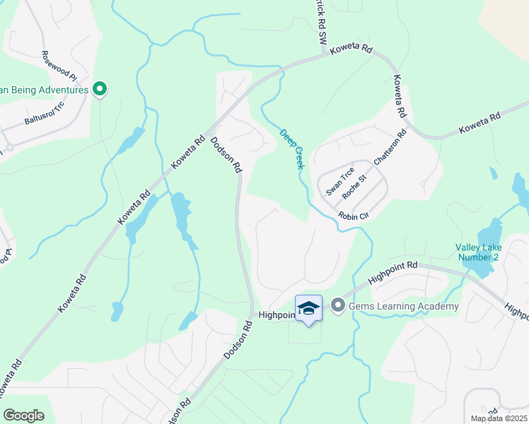 map of restaurants, bars, coffee shops, grocery stores, and more near 10247 Deep Creek Place in Union City