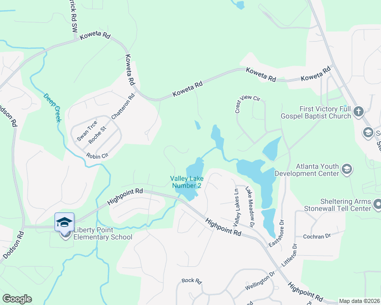 map of restaurants, bars, coffee shops, grocery stores, and more near 9429 Lakeview Road in Union City