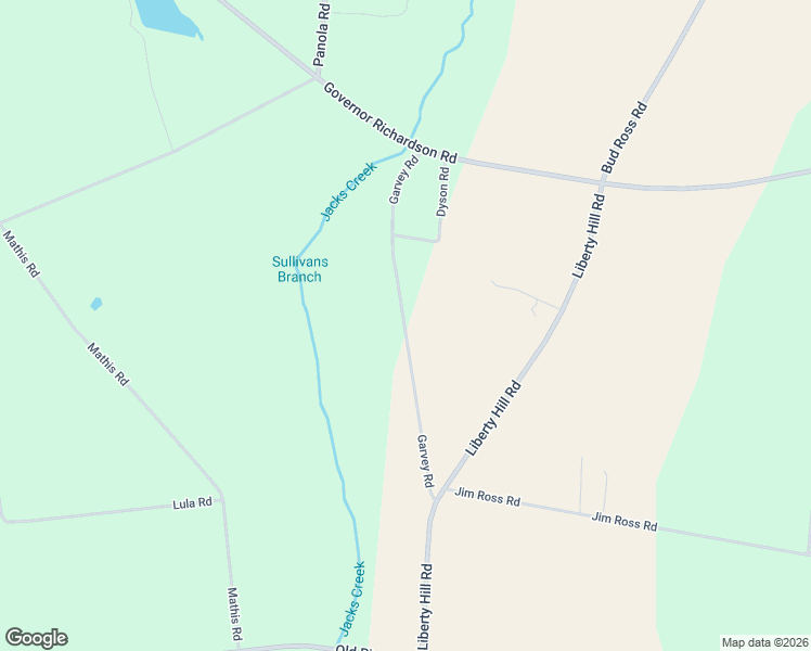 map of restaurants, bars, coffee shops, grocery stores, and more near 1447 Garvey Road in Summerton