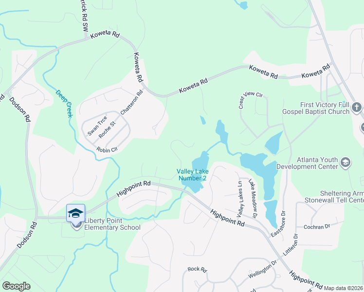 map of restaurants, bars, coffee shops, grocery stores, and more near 9429 Lakeview Road in Union City