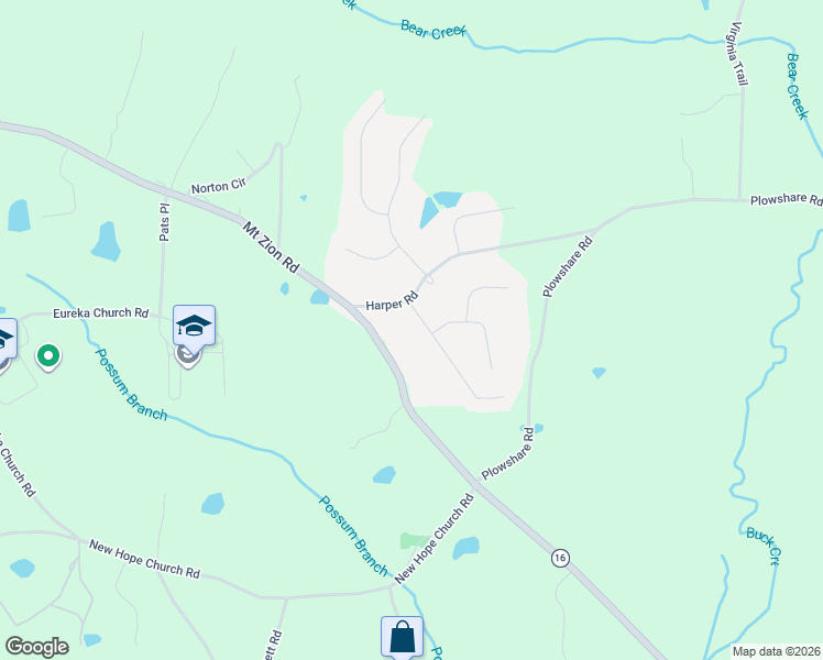 map of restaurants, bars, coffee shops, grocery stores, and more near 23 Harpers Way in Carrollton