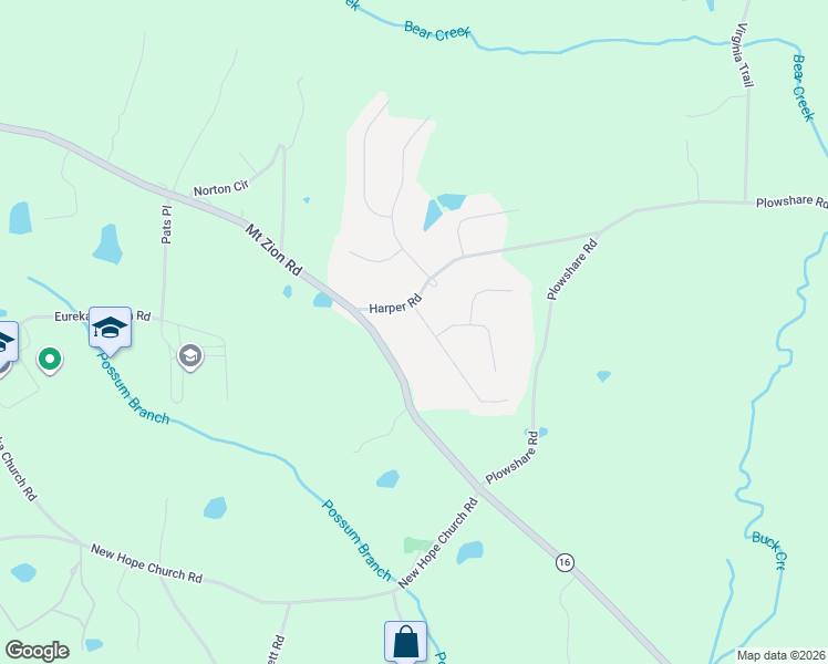 map of restaurants, bars, coffee shops, grocery stores, and more near 23 Harpers Way in Carrollton