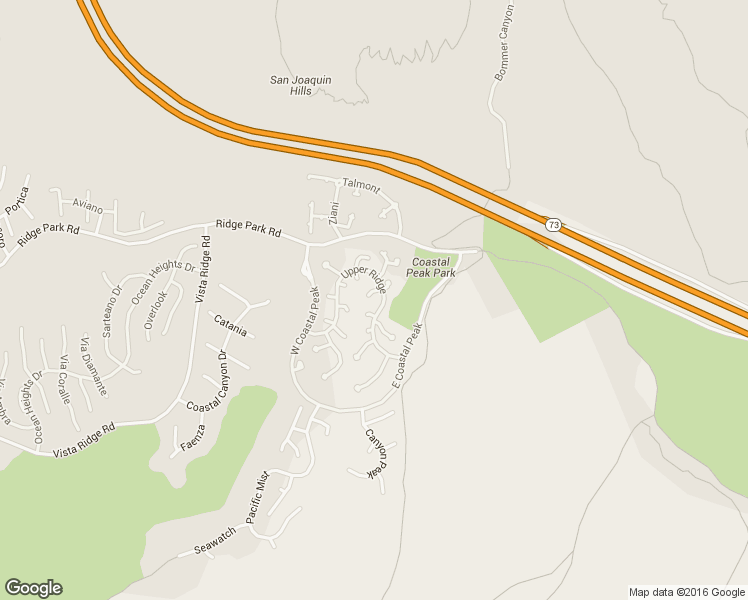 map of restaurants, bars, coffee shops, grocery stores, and more near 6 Lookout Hill in Newport Beach