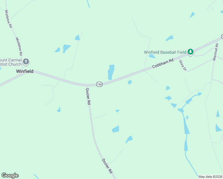 map of restaurants, bars, coffee shops, grocery stores, and more near 6348 Cobbham Road in Appling