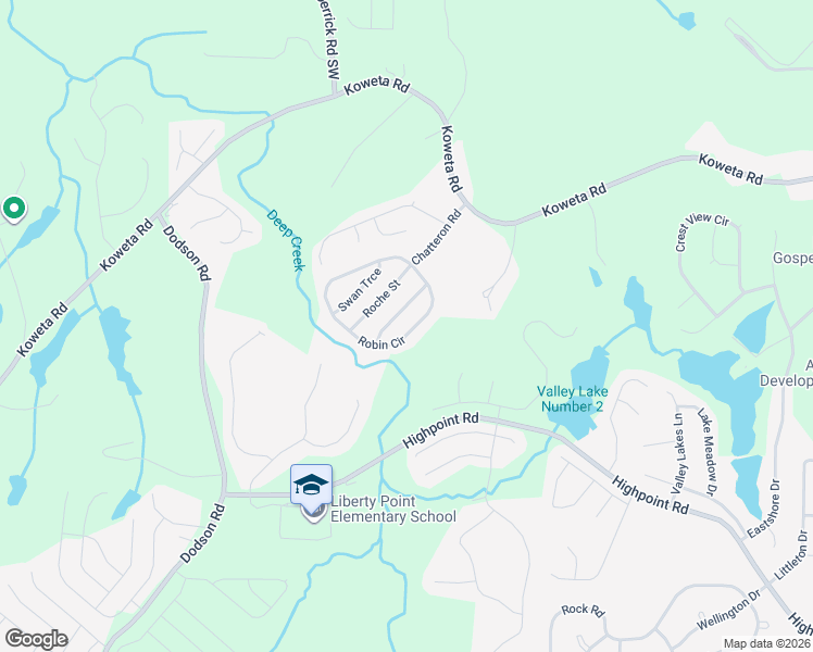 map of restaurants, bars, coffee shops, grocery stores, and more near 4031 Robin Circle in College Park