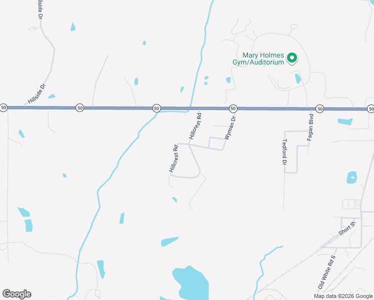 map of restaurants, bars, coffee shops, grocery stores, and more near 349 Hillcrest Road in West Point