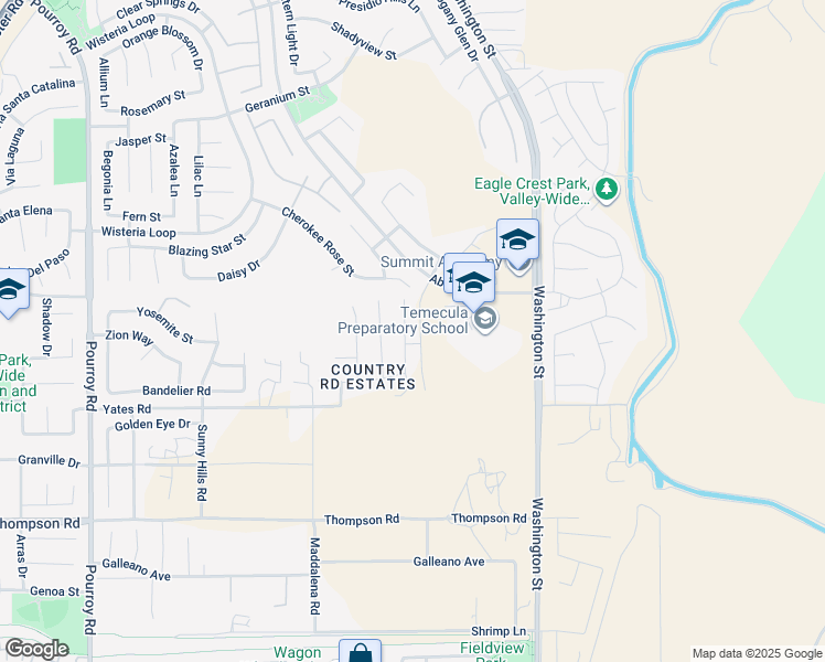 map of restaurants, bars, coffee shops, grocery stores, and more near 35574 Athena Court in Winchester
