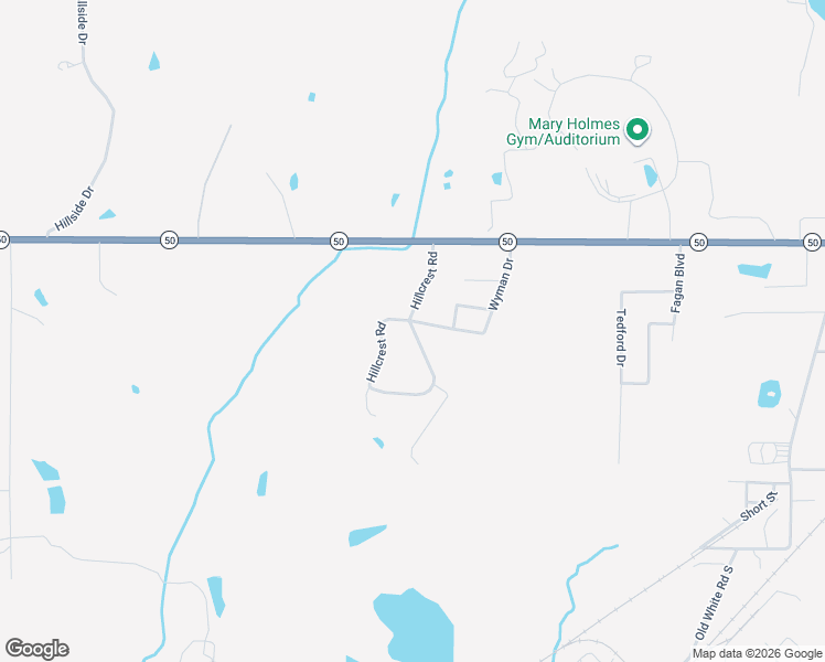 map of restaurants, bars, coffee shops, grocery stores, and more near 349 Hillcrest Road in West Point