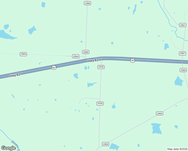 map of restaurants, bars, coffee shops, grocery stores, and more near 4102 U.S. 82 in Dodd City