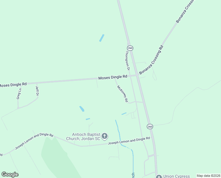 map of restaurants, bars, coffee shops, grocery stores, and more near 8032 Moses Dingle Road in Manning