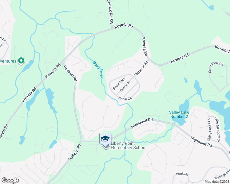 map of restaurants, bars, coffee shops, grocery stores, and more near 4528 Swan Trce in College Park