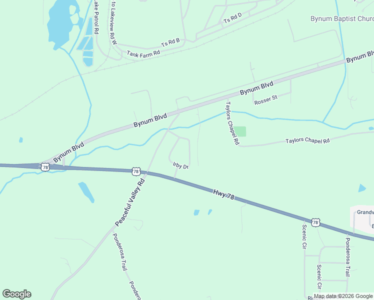 map of restaurants, bars, coffee shops, grocery stores, and more near 166 Irby Drive in Oxford