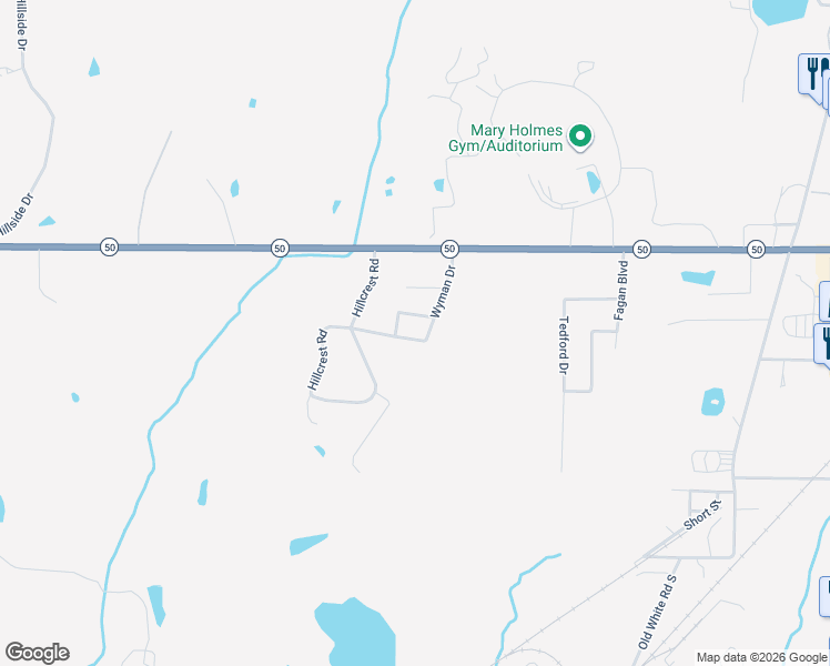 map of restaurants, bars, coffee shops, grocery stores, and more near 338 Wyman Dr Westwood 1 in West Point