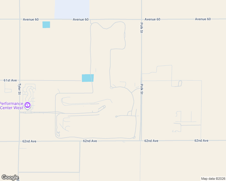map of restaurants, bars, coffee shops, grocery stores, and more near 61173 Goodwood Drive in Thermal