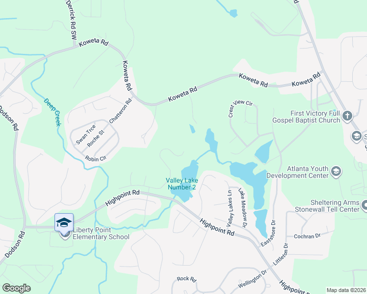 map of restaurants, bars, coffee shops, grocery stores, and more near 9423 Lakeview Road in Union City