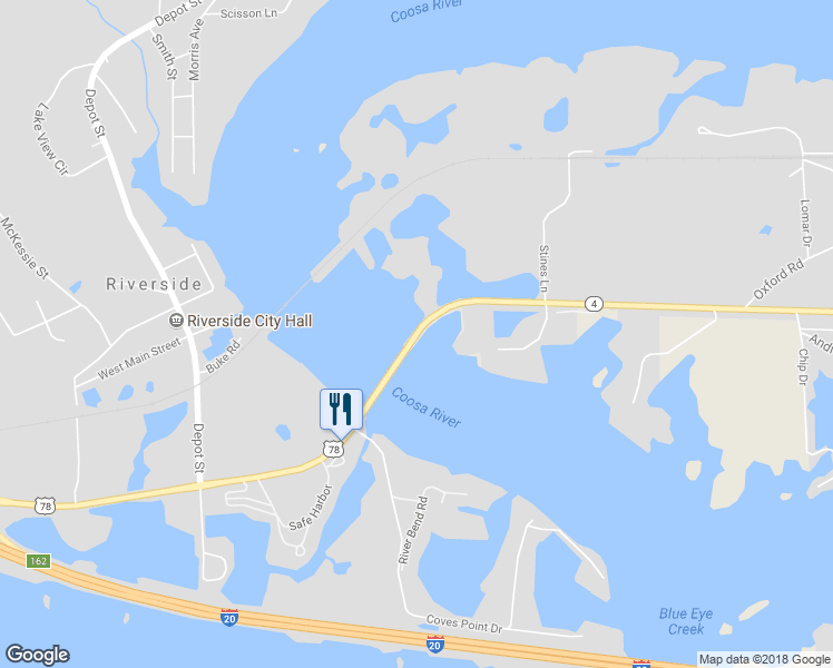 map of restaurants, bars, coffee shops, grocery stores, and more near 36203 U.S. 78 in Lincoln